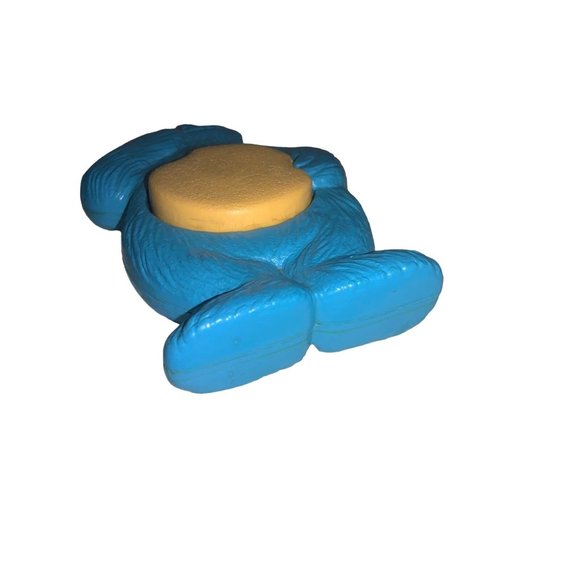 Vintage Cookie Monster Squeak/Rattle Toy 1979 - Picture 4 of 7